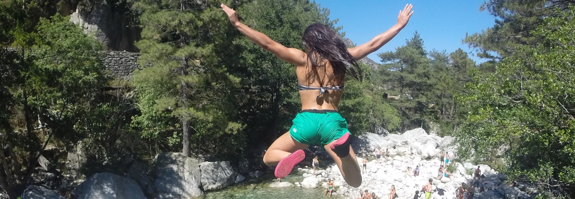 colonie de vacances ado canyoning